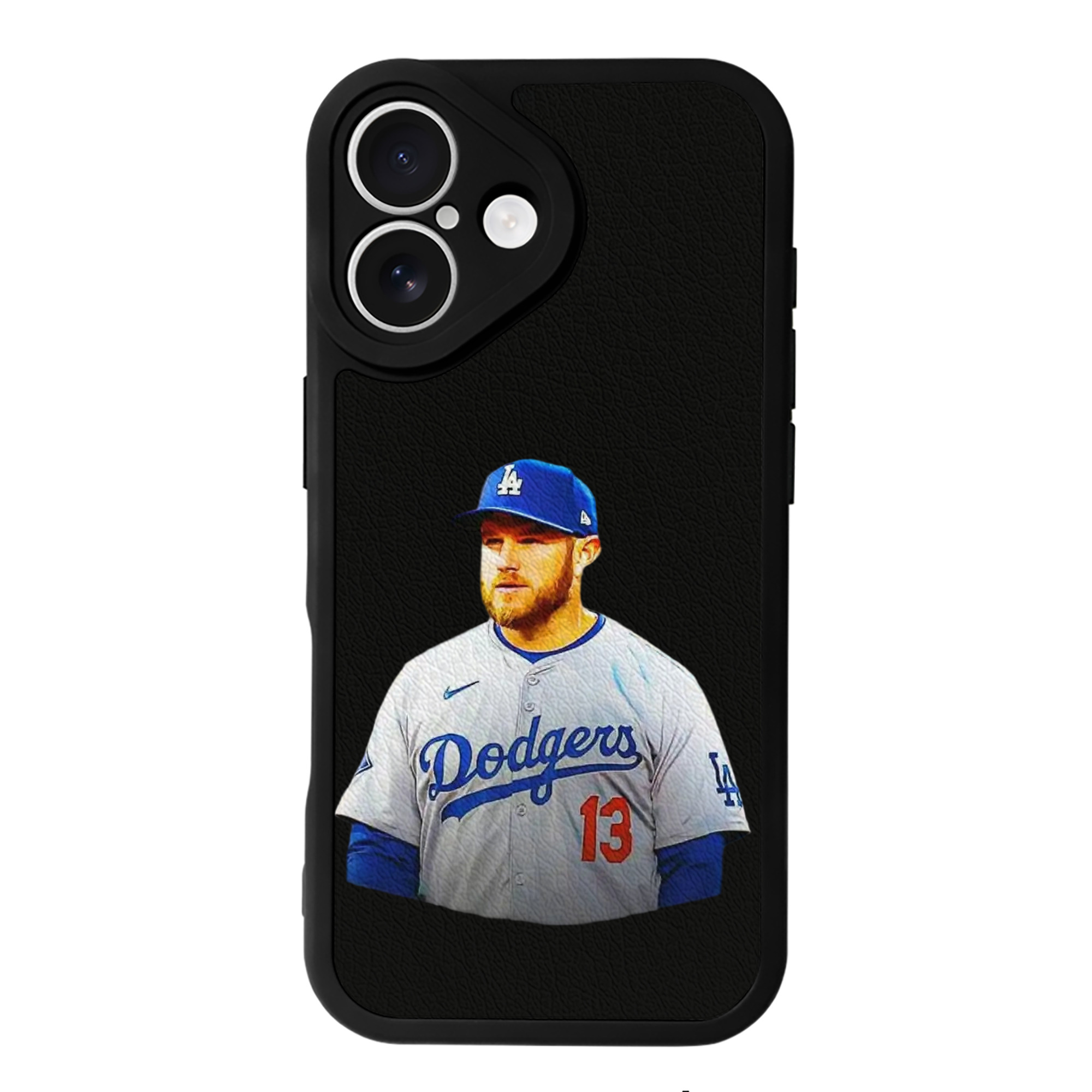  IPhone 16 Silicone Leather Case – UV Print, Lambskin Texture – Perfect Fit, Wireless Charging Compatible, Scratch Resistant, Precise Cutouts – Stylish Protection For IPhone 16